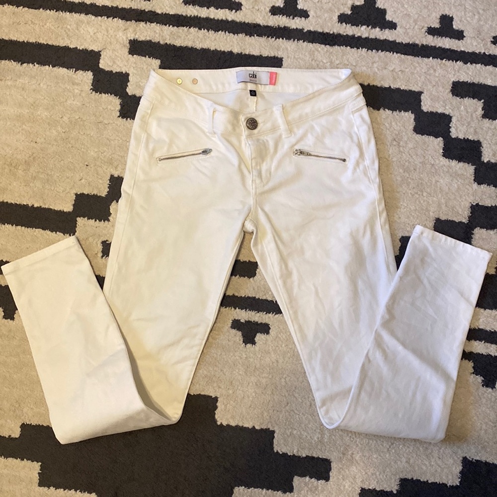 CAbi White Jeans